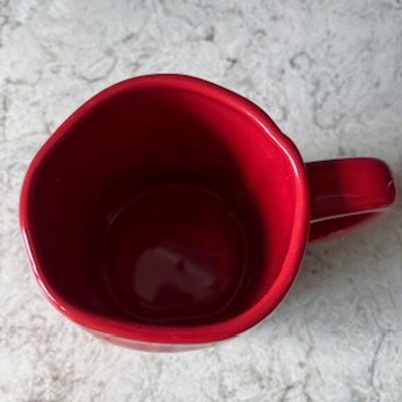 Rae Dunn HIS & HERS Mug Set - Red/White - Picture 12 of 12